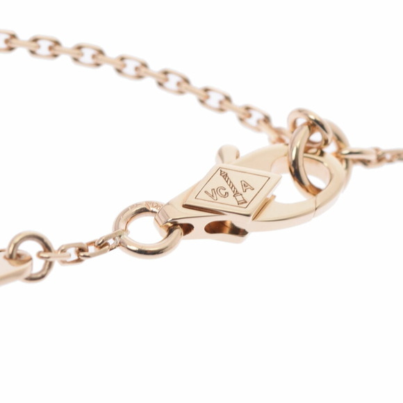 VAN CLEEF & ARPELS Van Cleef Arpels Sweet Alhambra White Shell Ladies K18YG B... - Picture 5 of 9